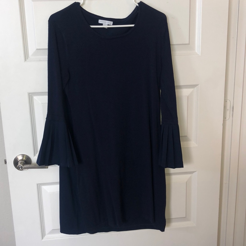 New York & Company Navy Blue Dress